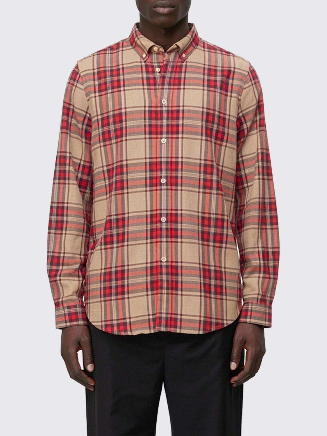 PAUL SMITH SHIRT: Shirt men Paul Smith, Brown - Img 1