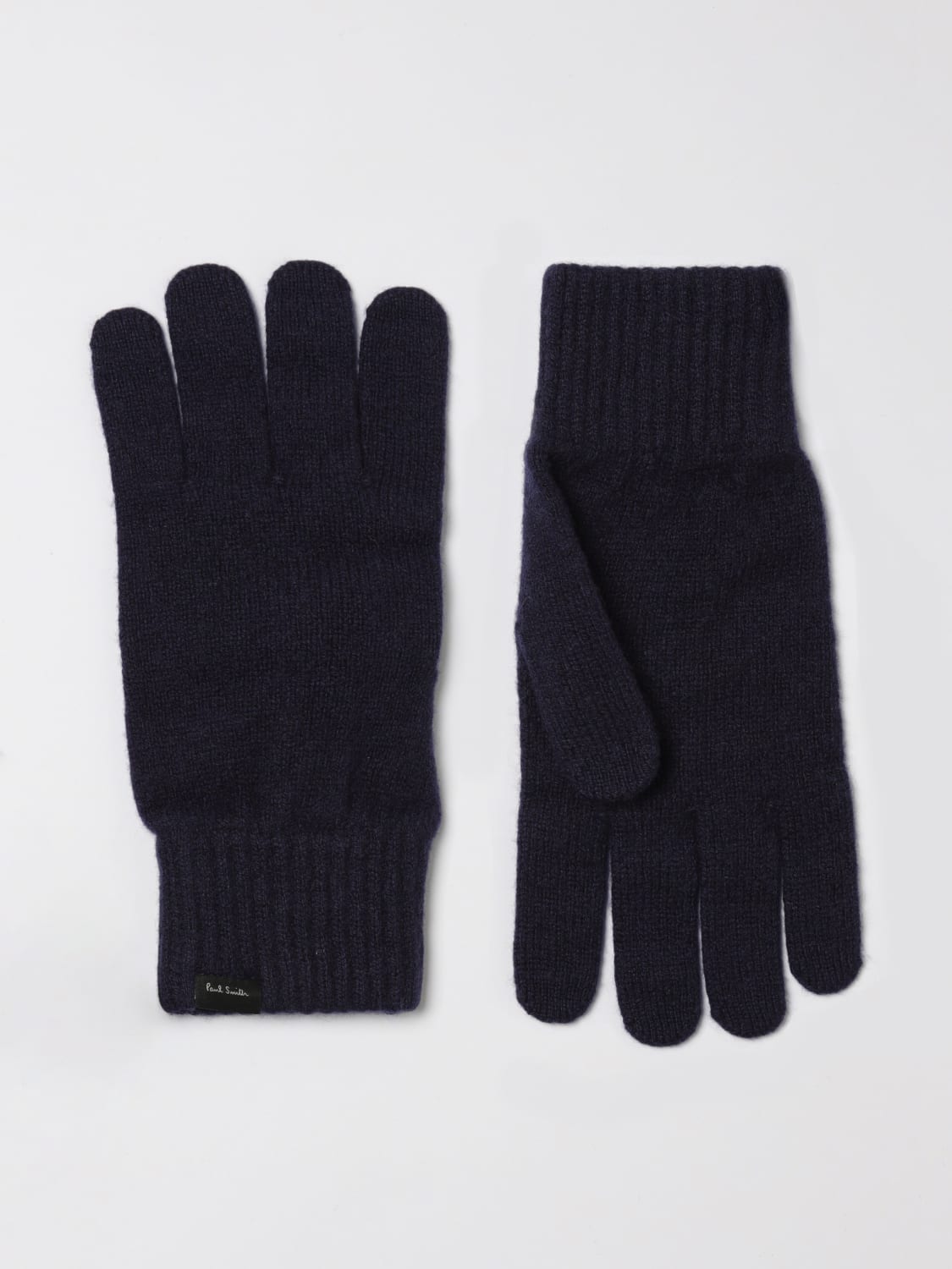 PAUL SMITH GLOVES: Gloves men Paul Smith, Blue - Img 1