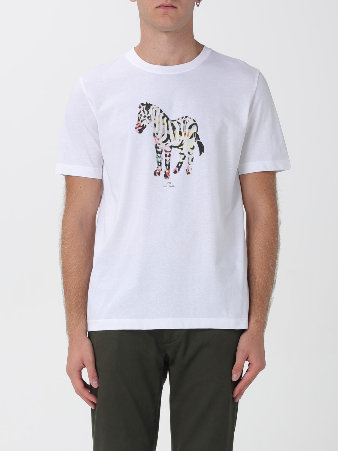 PAUL SMITH T-SHIRT: T-shirt men Paul Smith, White - Img 1