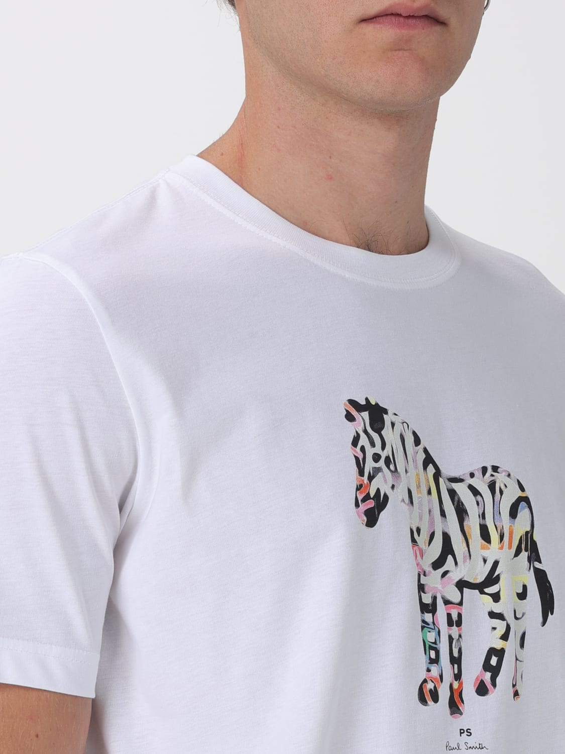 PAUL SMITH T-SHIRT: T-shirt men Paul Smith, White - Img 3