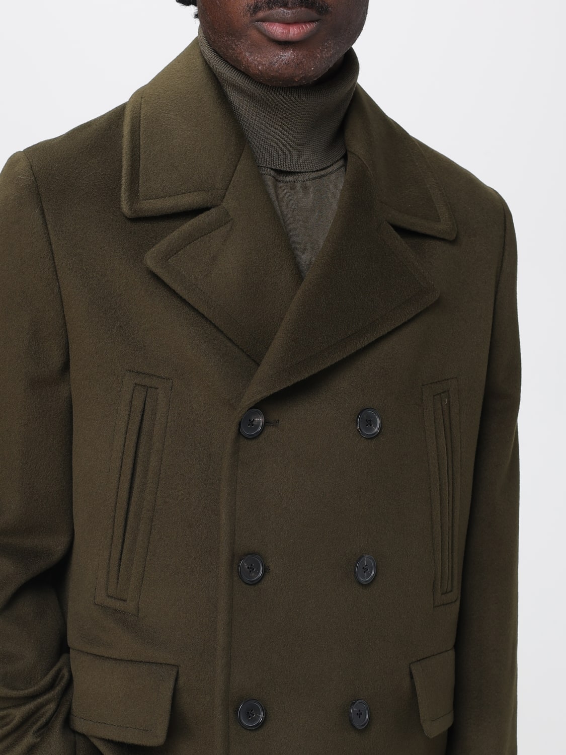 PAUL SMITH COAT: Coat men Paul Smith, Military - Img 4