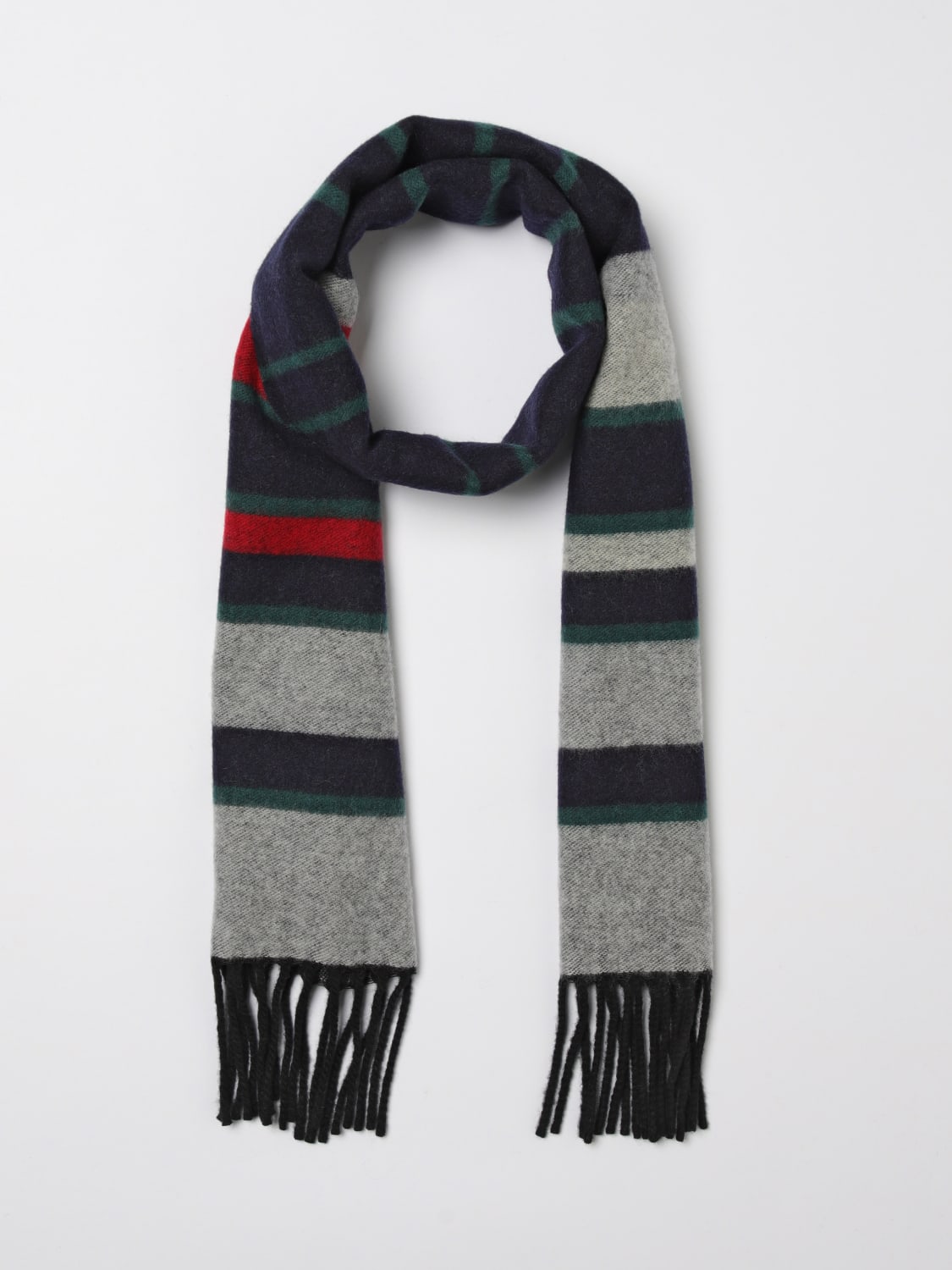 PAUL SMITH SCARF: Scarf men Paul Smith, Blue - Img 2