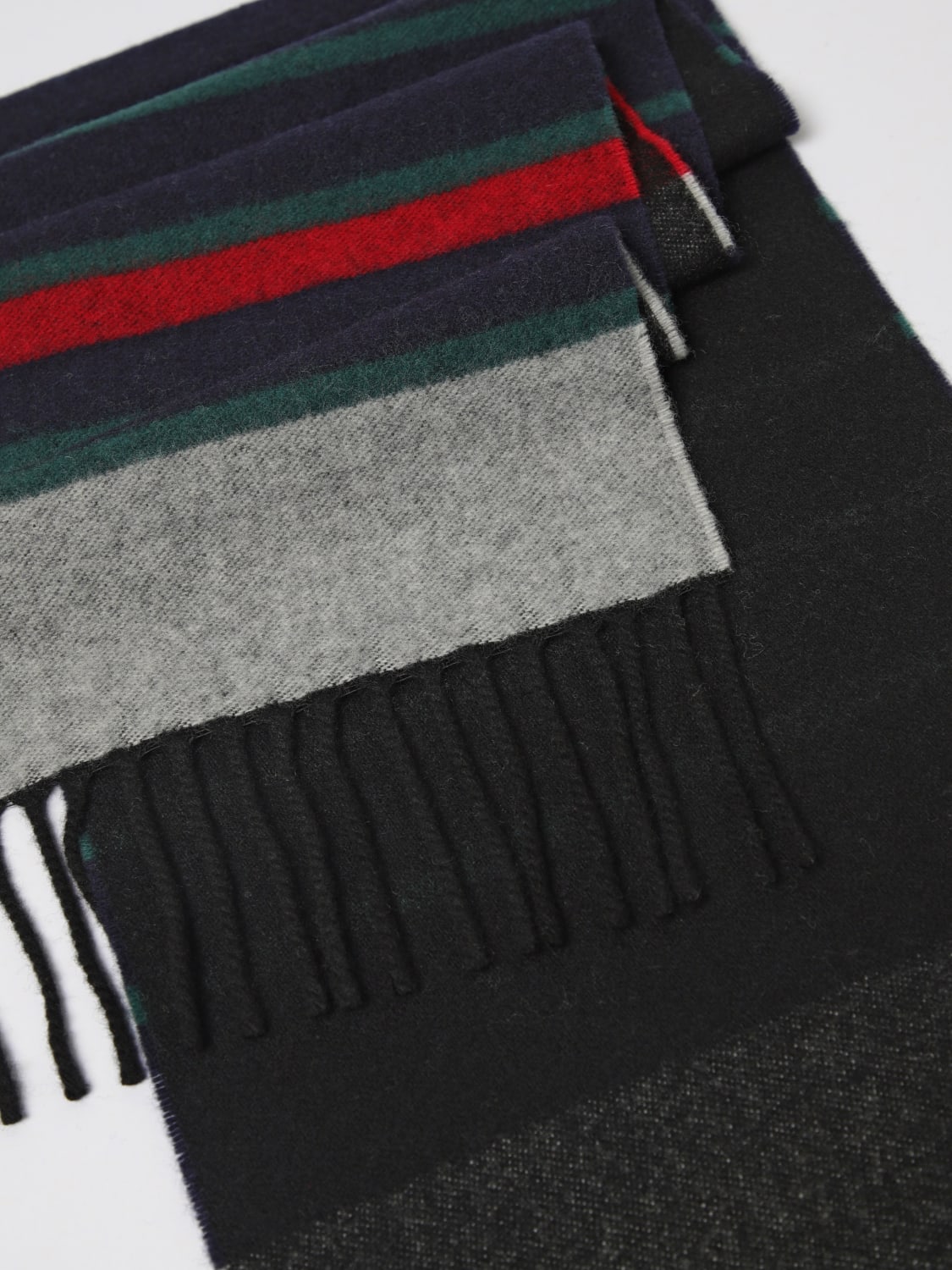 PAUL SMITH SCARF: Scarf men Paul Smith, Blue - Img 3