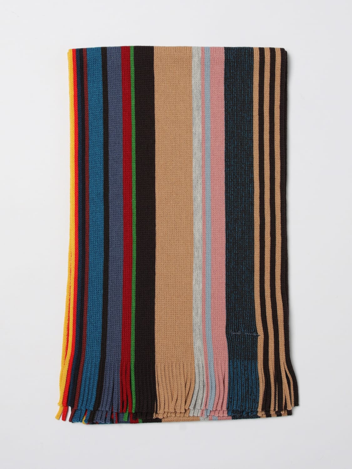 PAUL SMITH SCARF: Scarf men Paul Smith, Brown - Img 1