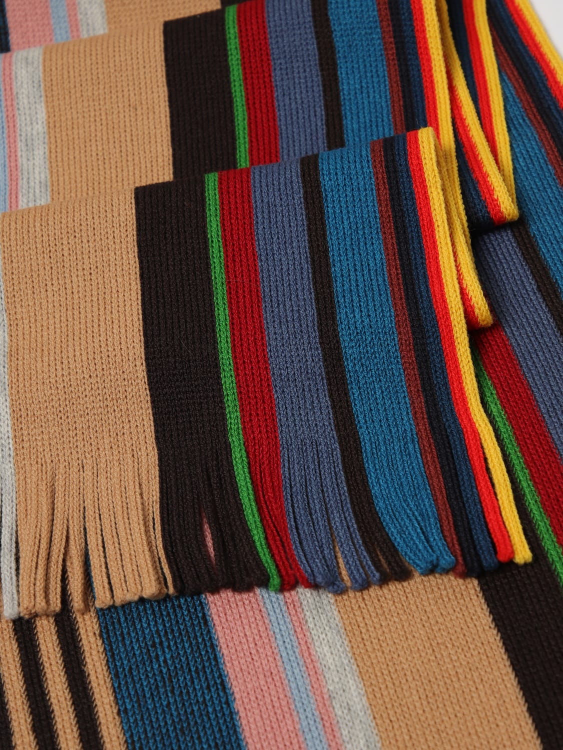 PAUL SMITH SCARF: Scarf men Paul Smith, Brown - Img 3