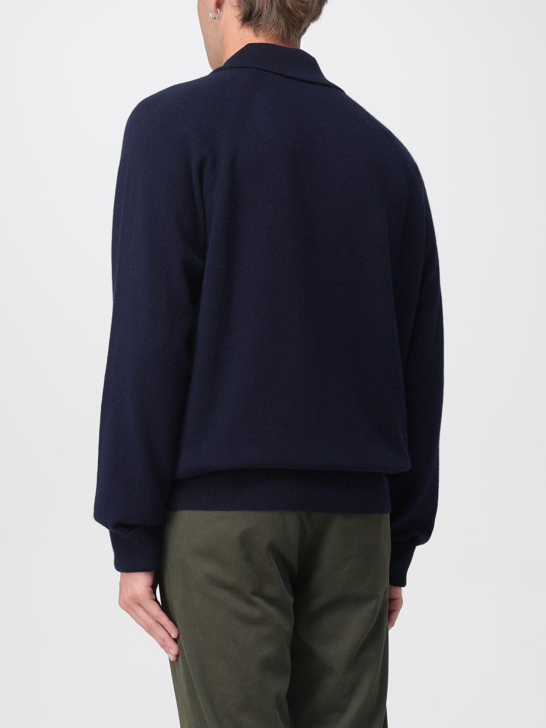 PAUL SMITH POLO: Polo in cashmere Paul Smith, Blue - Img 2