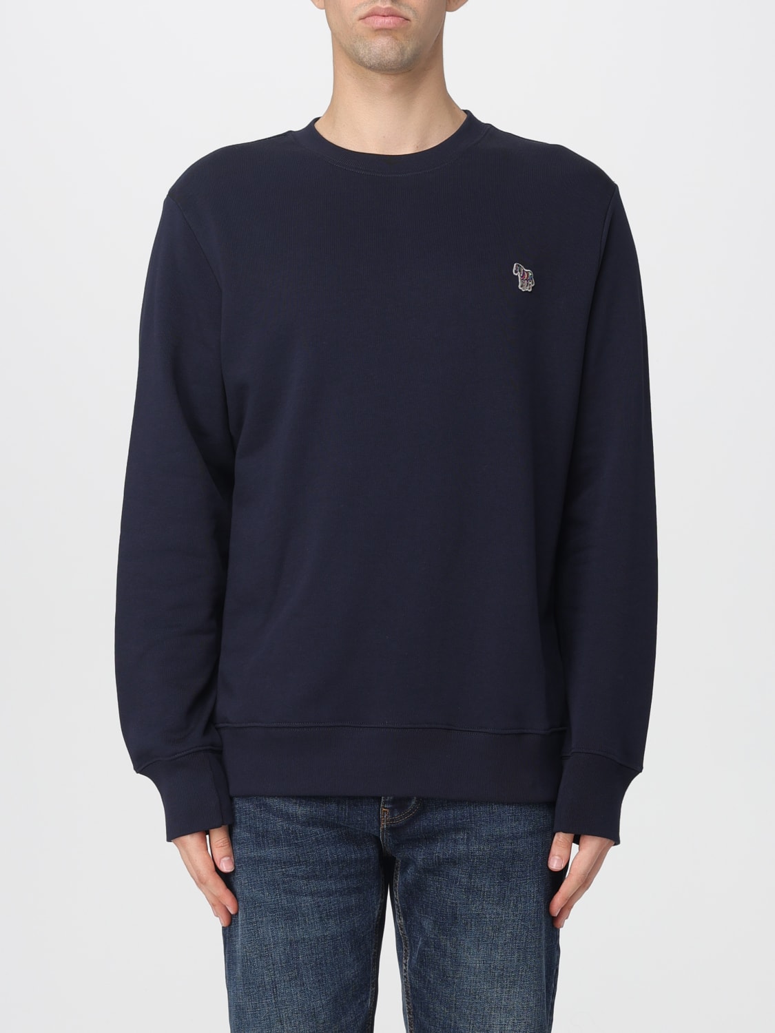 PAUL SMITH SWEATSHIRT: Sweater men Paul Smith, Blue - Img 1