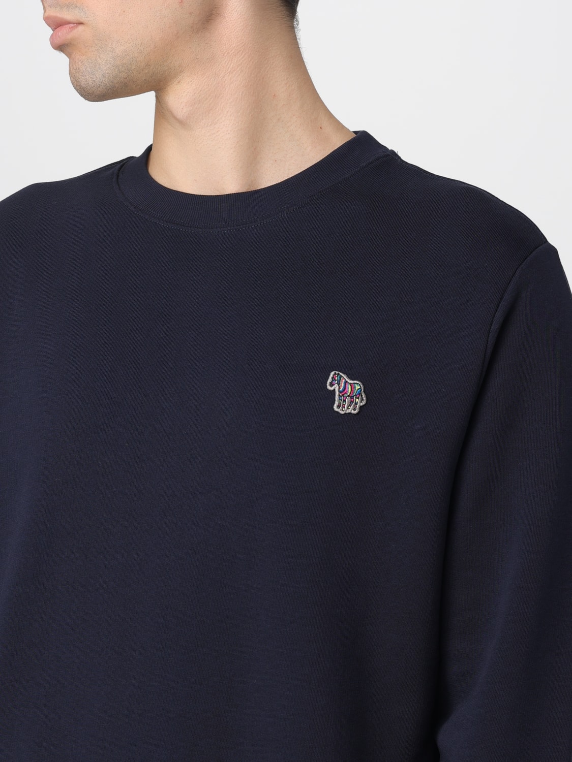 PAUL SMITH SWEATSHIRT: Sweater men Paul Smith, Blue - Img 3