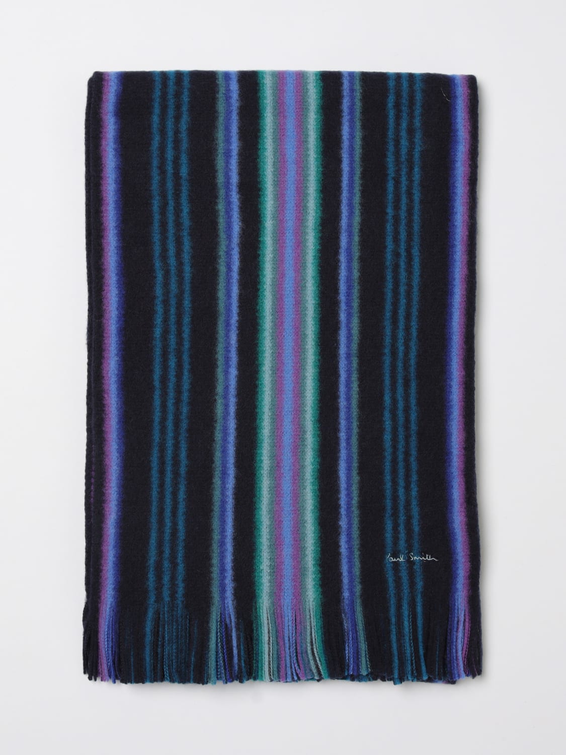 PAUL SMITH SCARF: Scarf men Paul Smith, Blue - Img 1