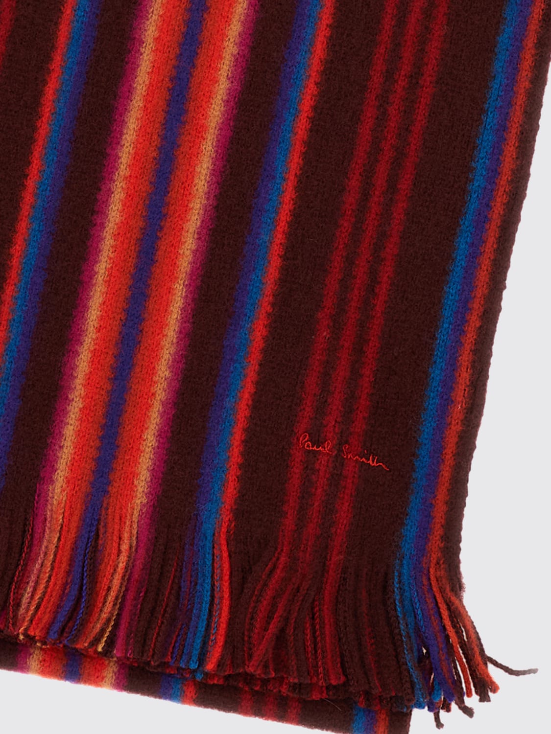 PAUL SMITH SCARF: Scarf men Paul Smith, Red - Img 2