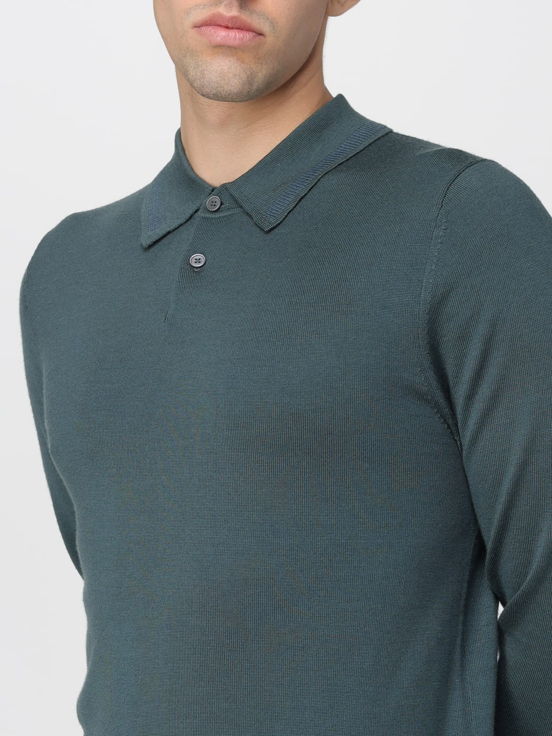 PAUL SMITH POLO SHIRT: T-shirt men Paul Smith, Green - Img 3