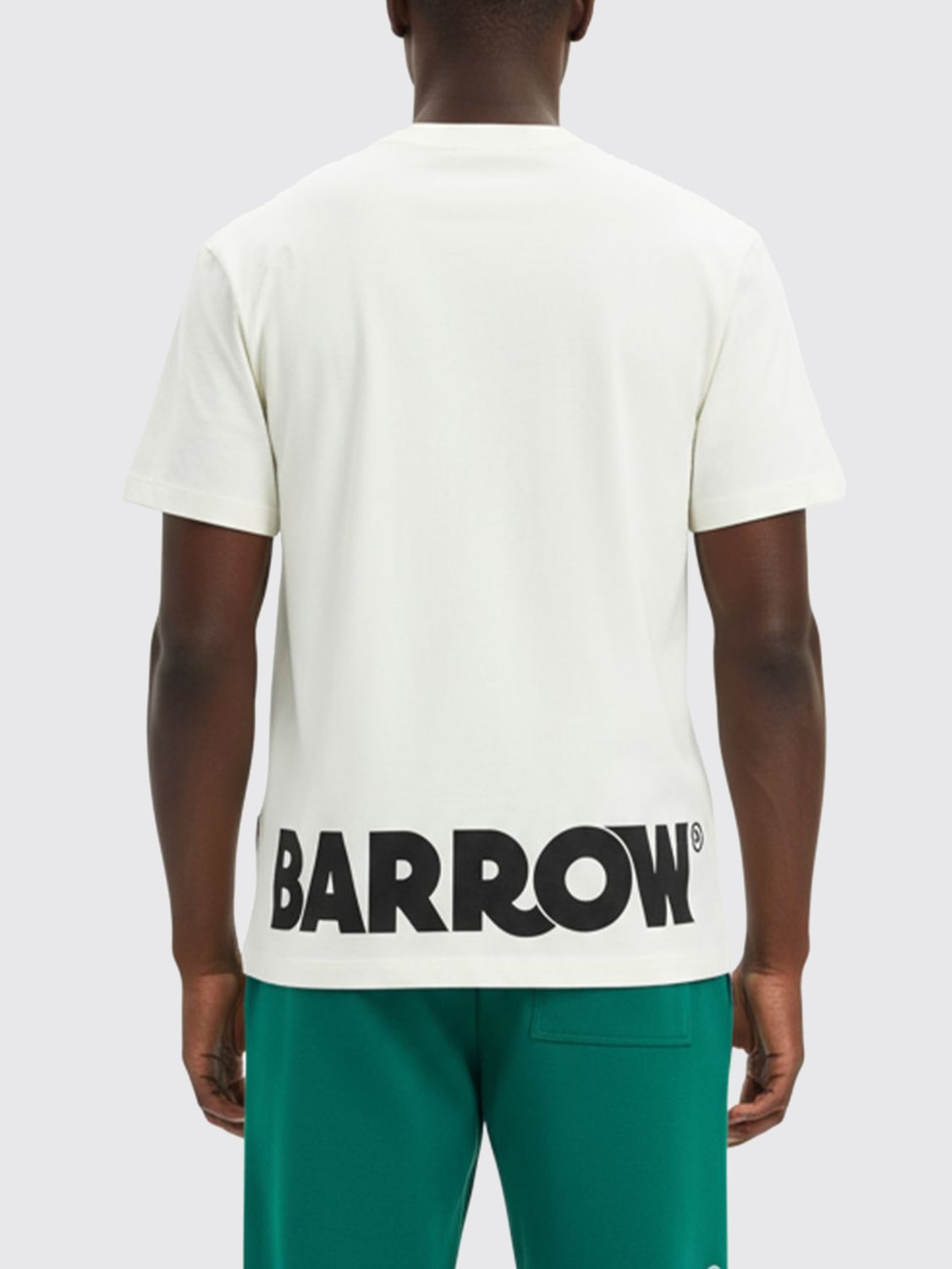 BARROW T-SHIRT: T-shirt men Barrow, White - Img 2