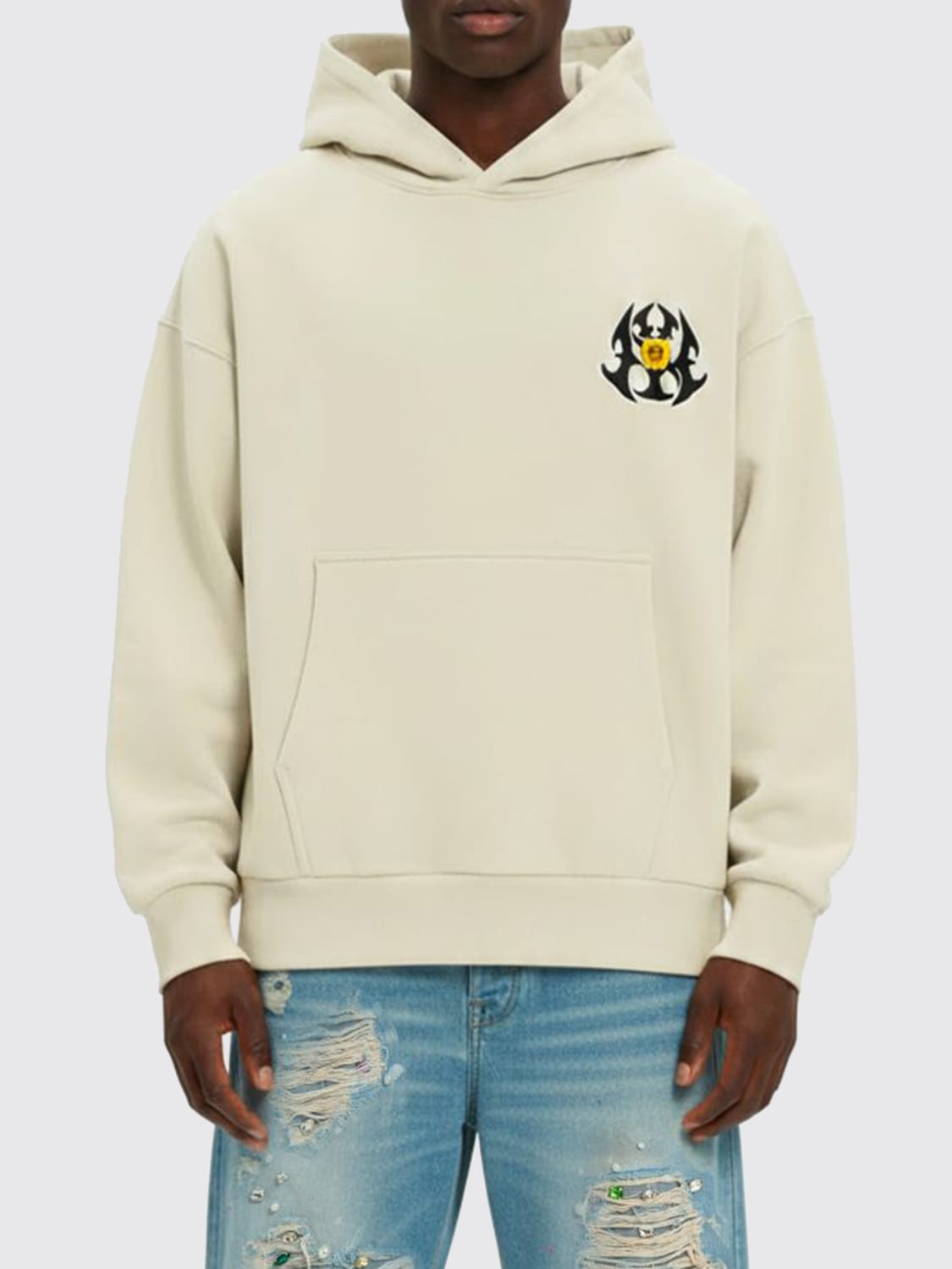 BARROW SUDADERA: Sudadera hombre Barrow, Crema - Img 1