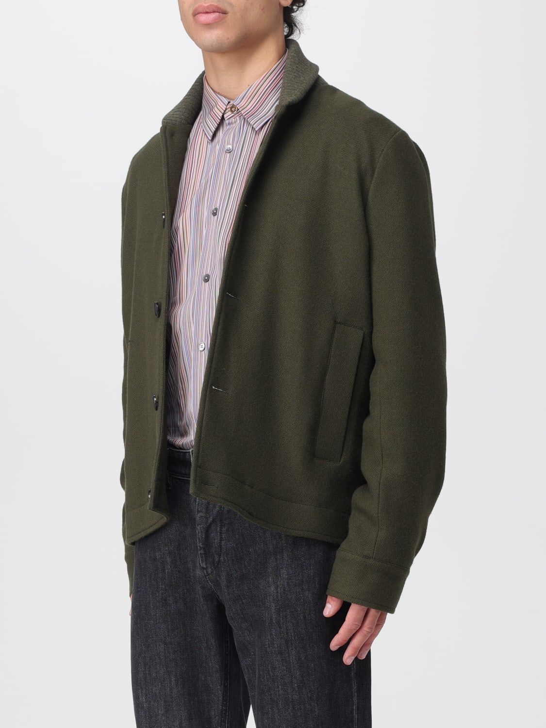 PAUL SMITH КУРТКА: Куртка Мужское Paul Smith, Зеленый - Img 3