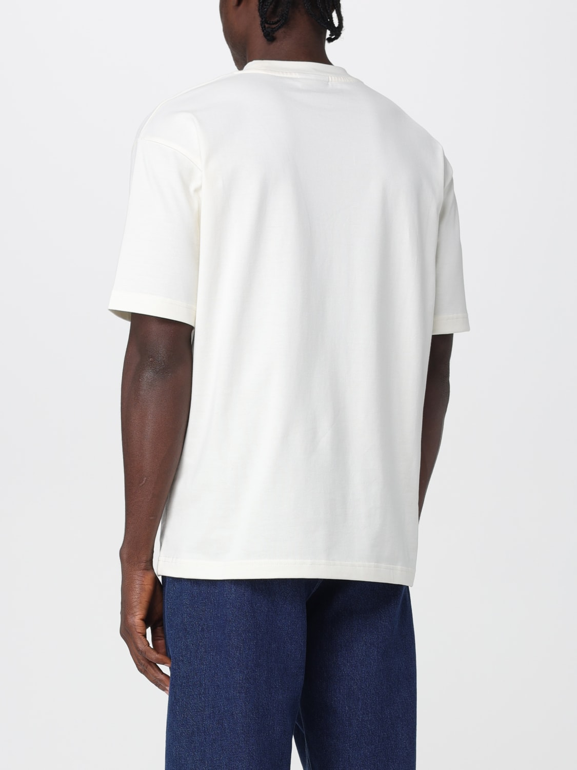 DRÔLE DE MONSIEUR T-SHIRT: T-shirt men Drôle De Monsieur, White - Img 2