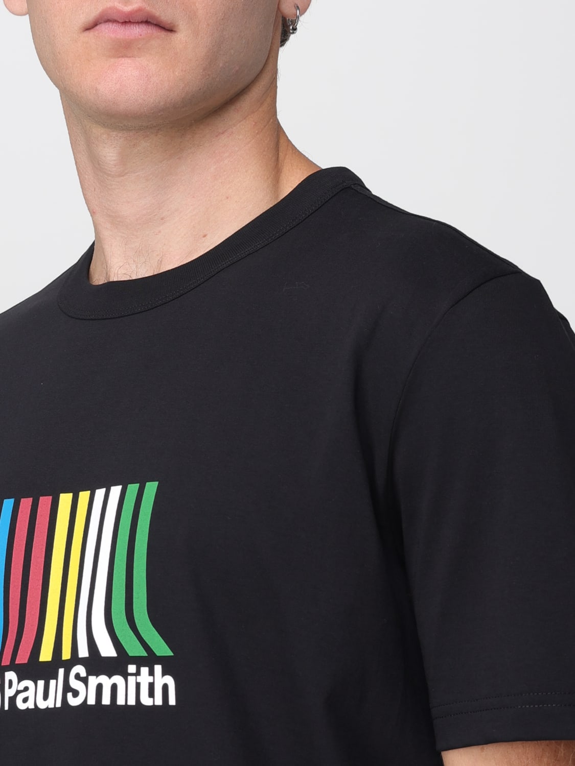 PAUL SMITH Tシャツ: Tシャツ メンズ Paul Smith, ブラック - Img 3