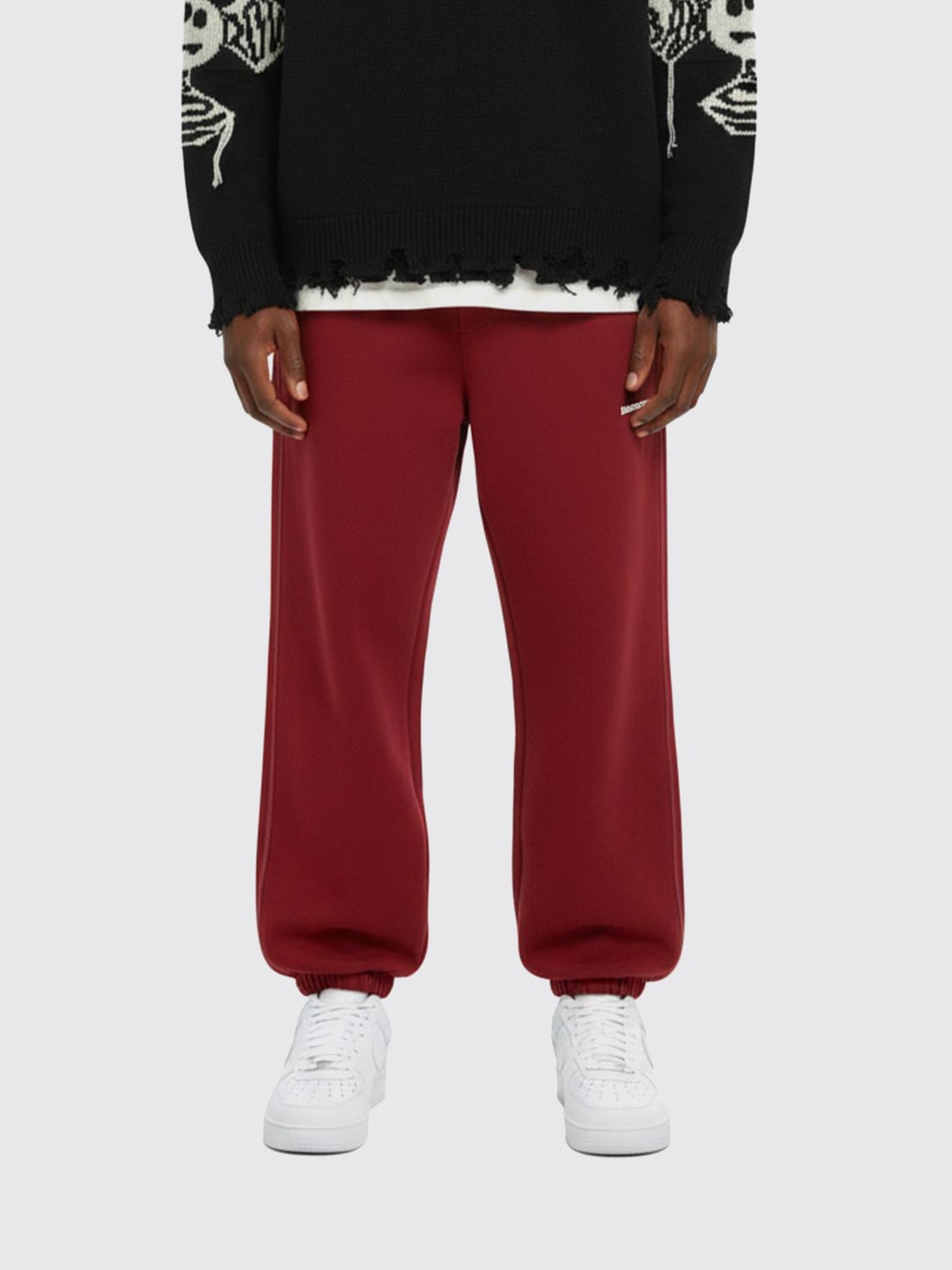 BARROW PANTS: Pants men Barrow, Burgundy - Img 1