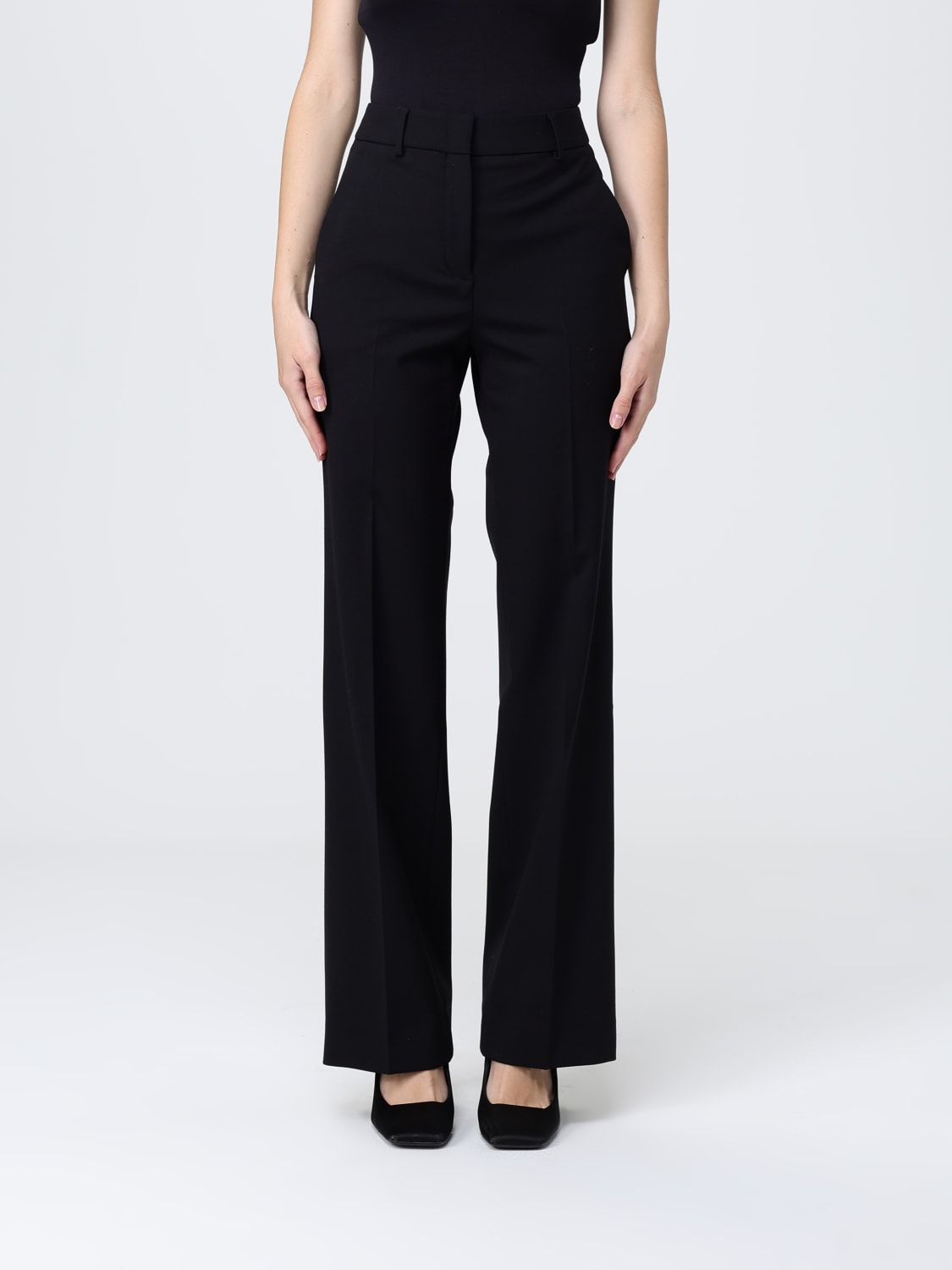 INCOTEX PANTS: Pants woman Incotex, Black - Img 1