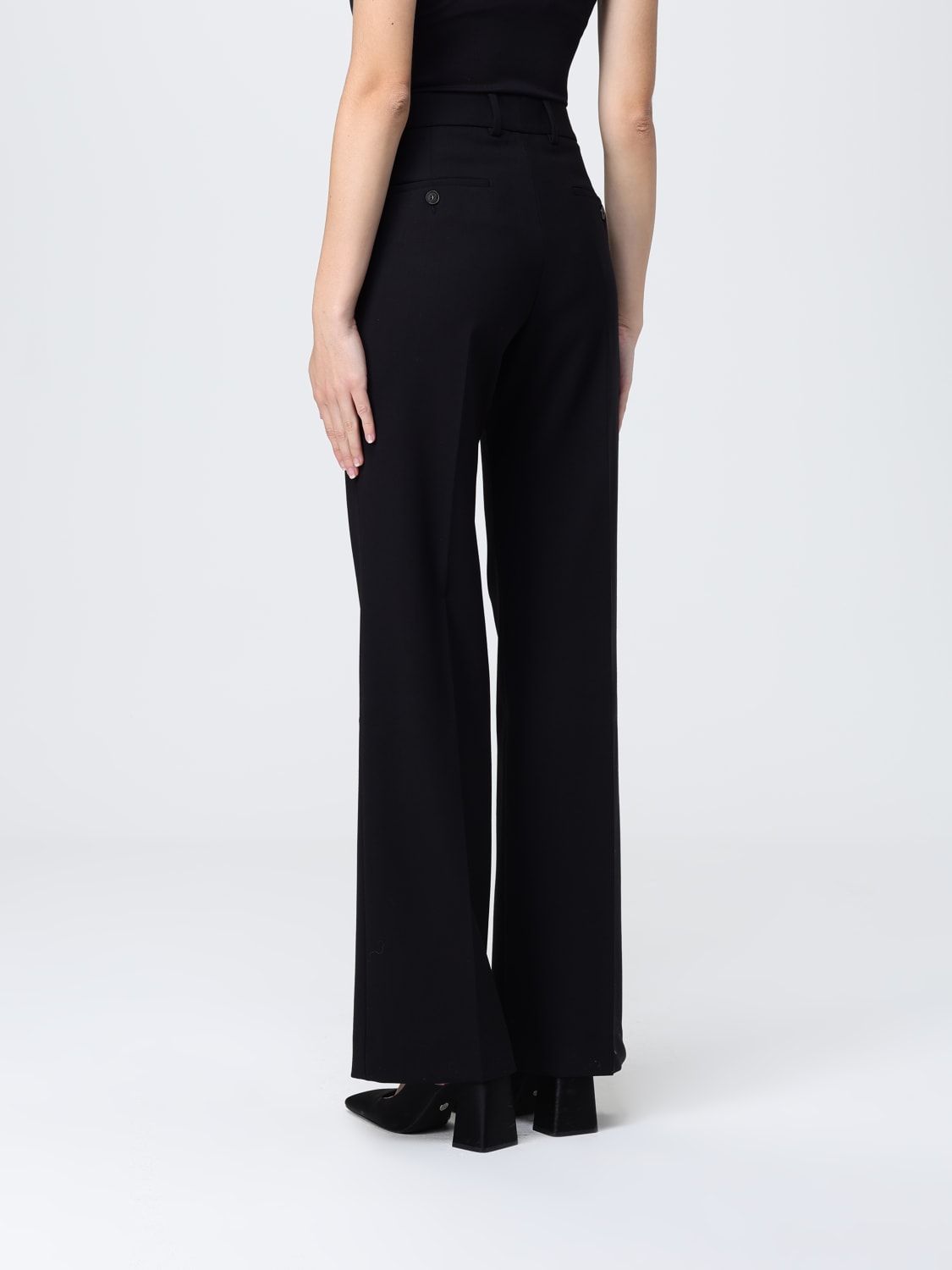 INCOTEX PANTS: Pants woman Incotex, Black - Img 2