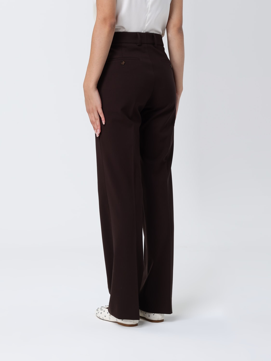INCOTEX PANTS: Pants woman Incotex, Brown - Img 2