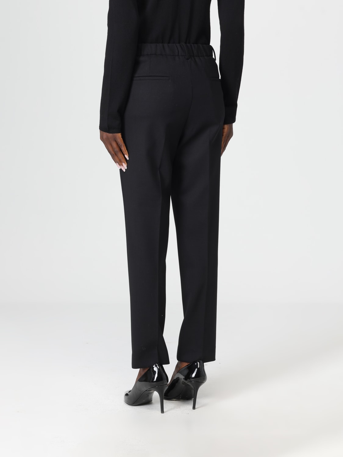 INCOTEX PANTS: Pants woman Incotex, Black - Img 2