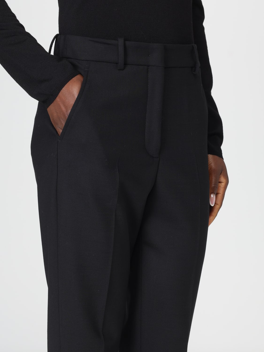 INCOTEX PANTS: Pants woman Incotex, Black - Img 3