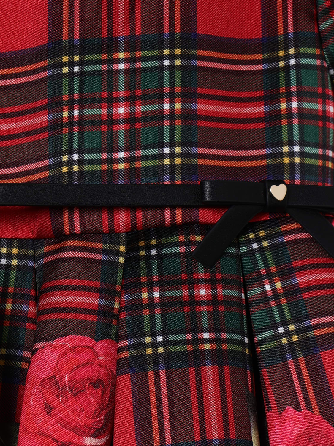 MONNALISA KLEID: Kleid kinder Monnalisa, Rot - Img 3