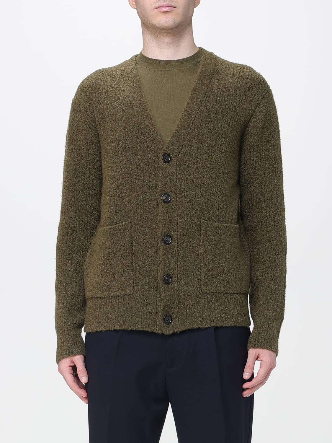 PAOLO PECORA PULLOVER: Pullover herren Paolo Pecora, Kaki - Img 1