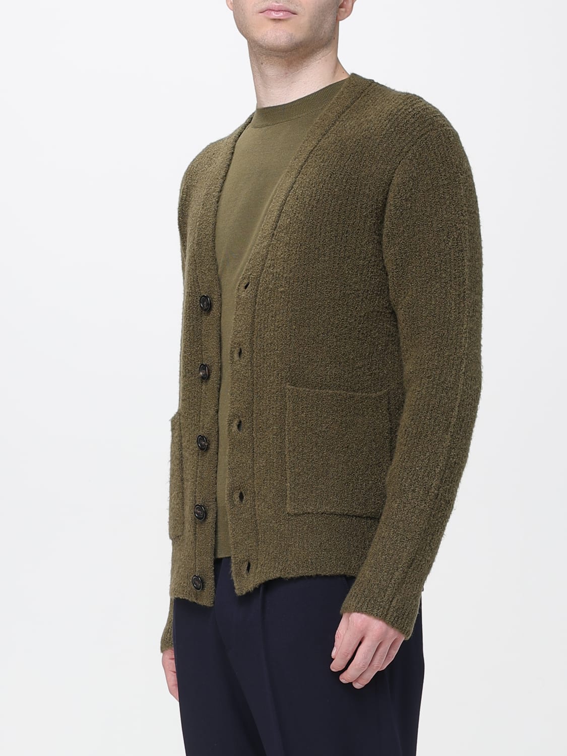 PAOLO PECORA PULLOVER: Pullover herren Paolo Pecora, Kaki - Img 3