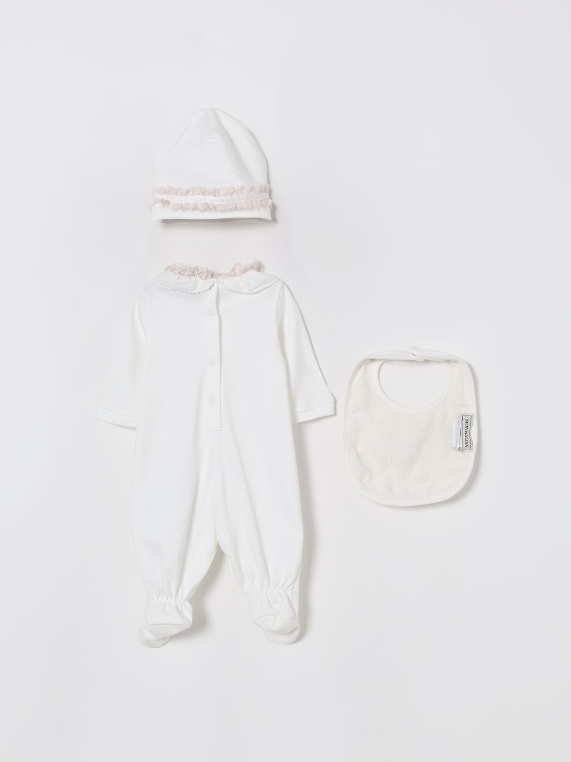 MONNALISA MONO: Pack niños Monnalisa, Nata - Img 2