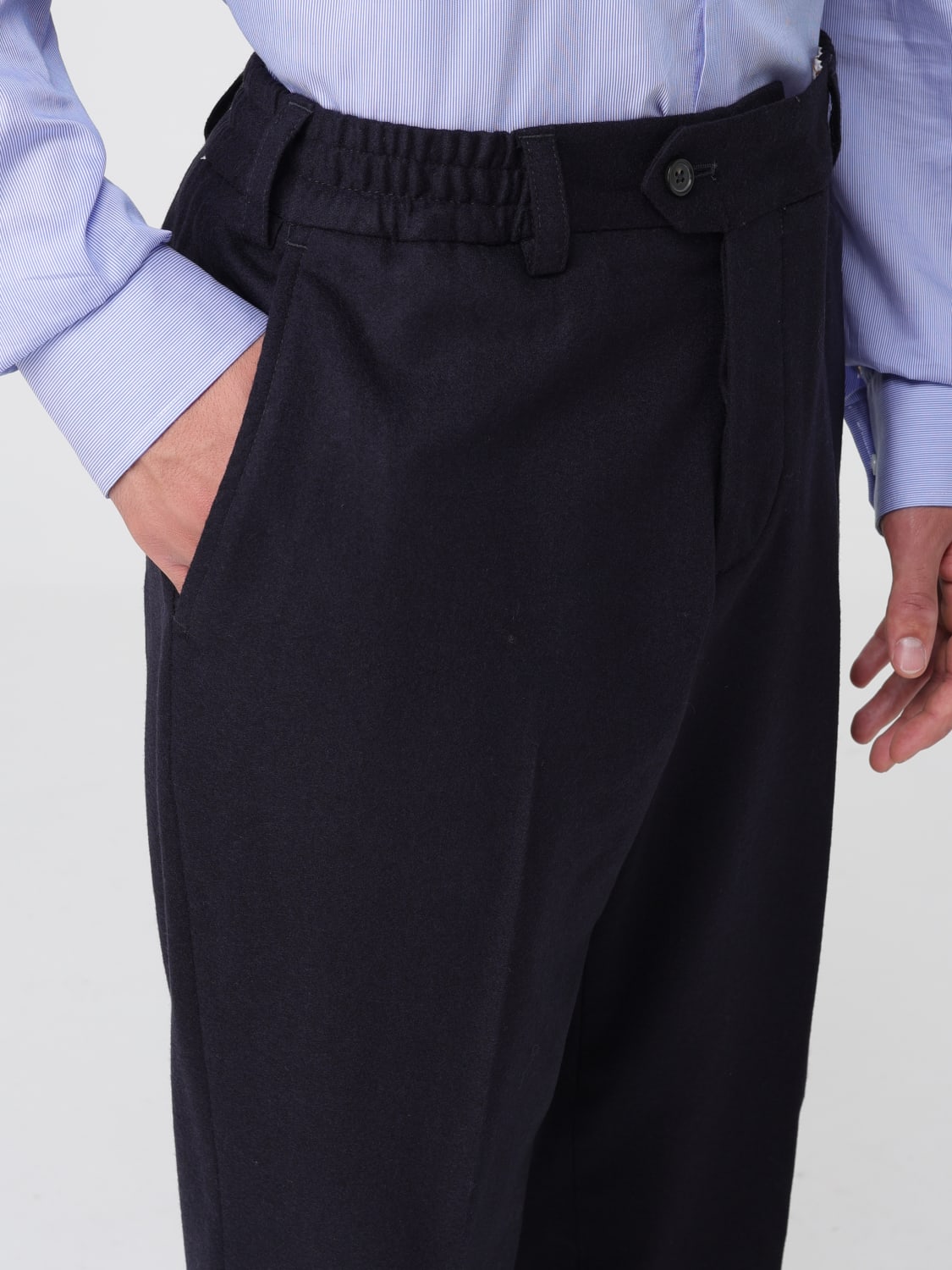 PT01 PANTS: Pants men Pt01, Blue - Img 3