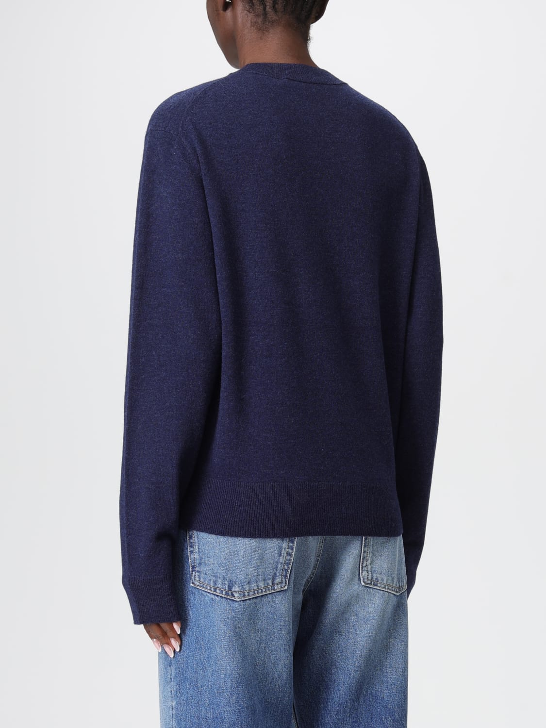 ACNE STUDIOS SWEATER: Sweatshirt woman Acne Studios, Blue - Img 3