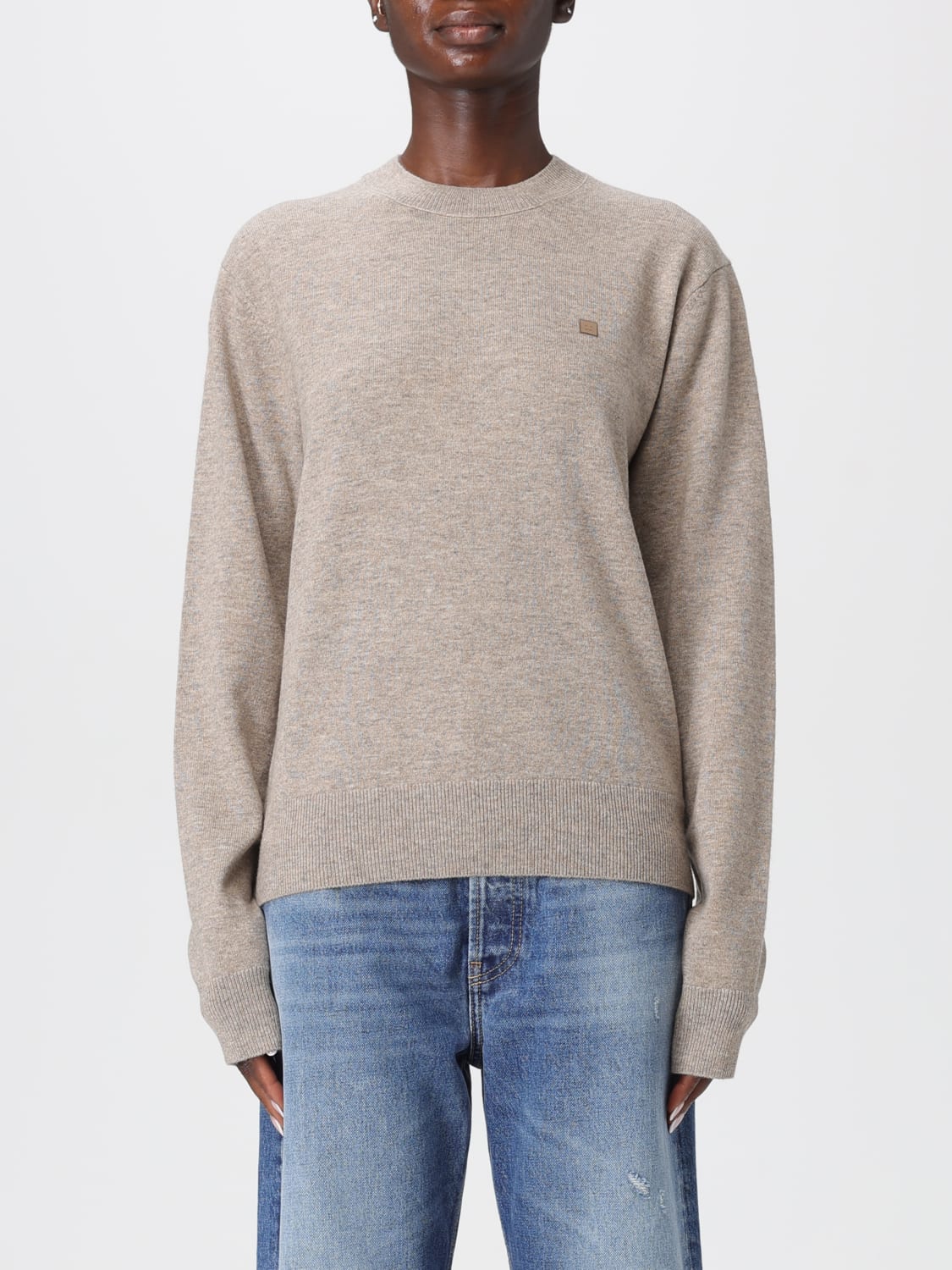ACNE STUDIOS SWEATER: Sweatshirt woman Acne Studios, Grey - Img 1