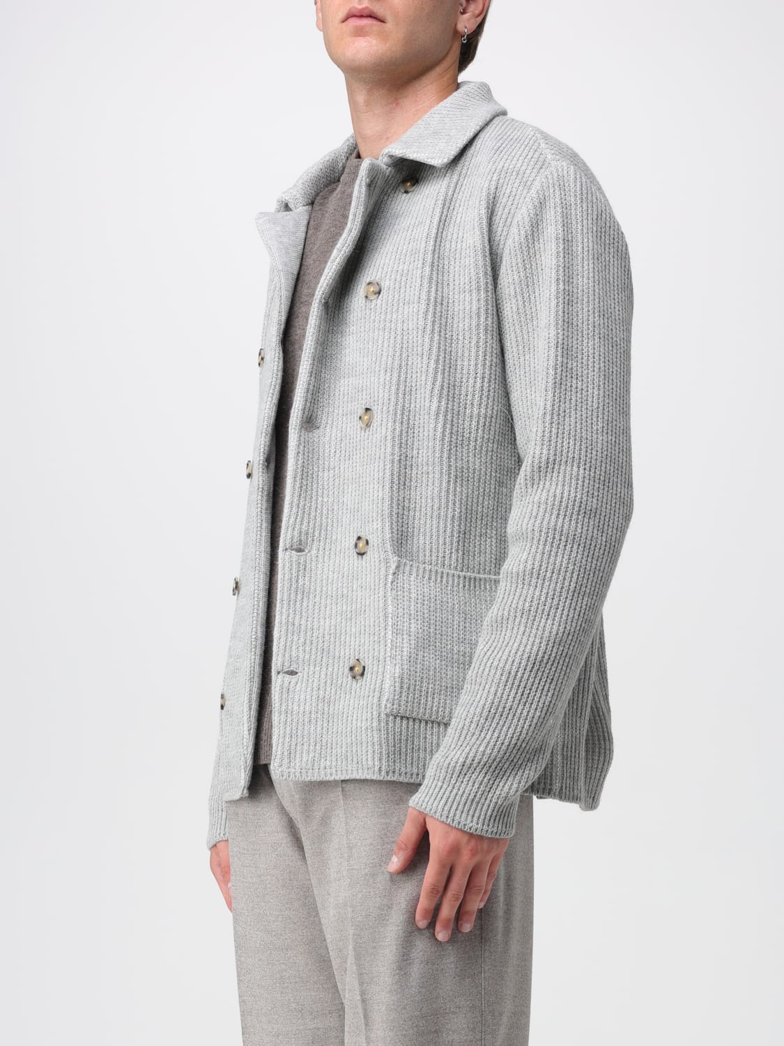 MANUEL RITZ JACKET: Jacket men Manuel Ritz, Grey - Img 3