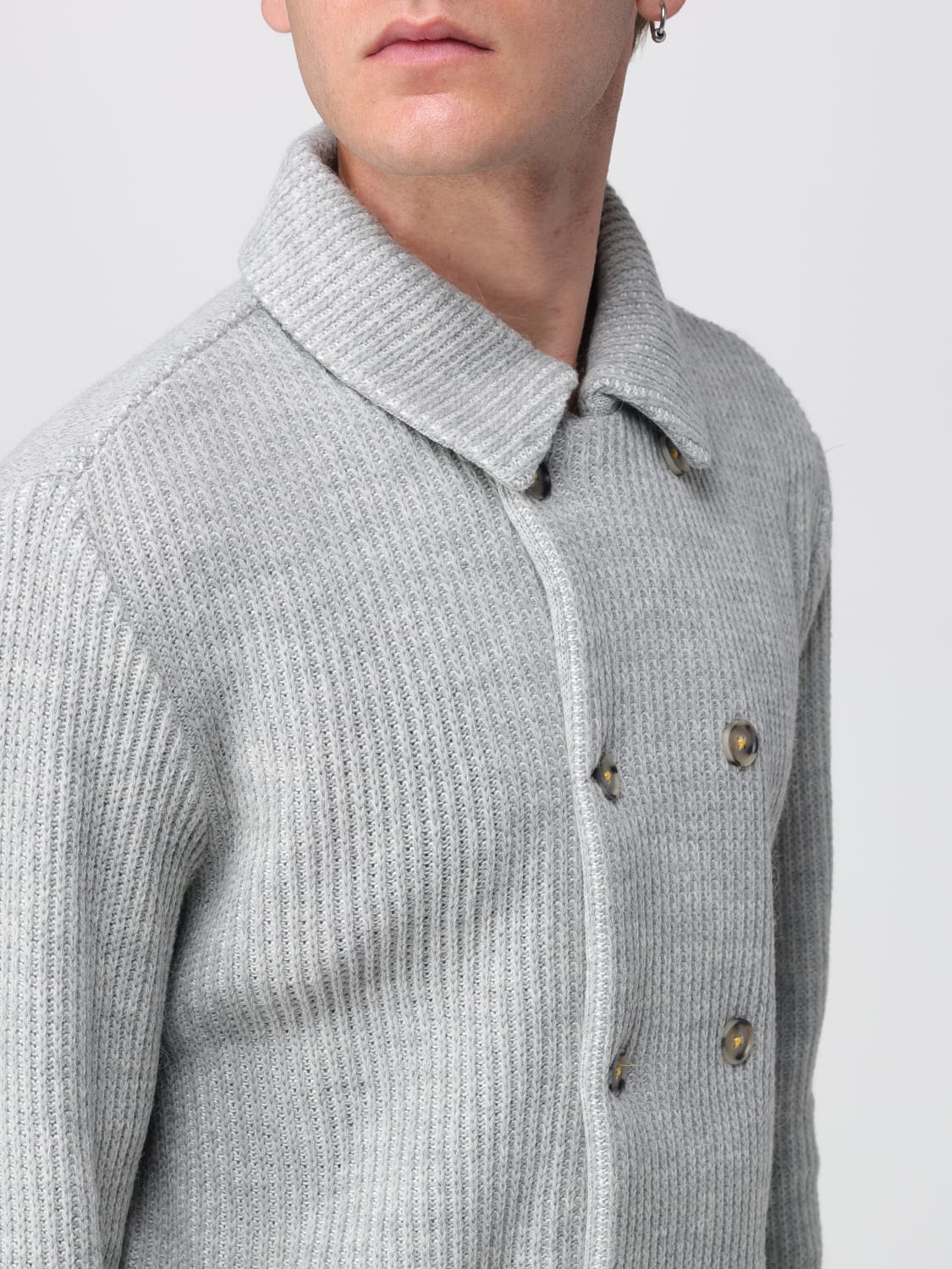 MANUEL RITZ JACKET: Jacket men Manuel Ritz, Grey - Img 4