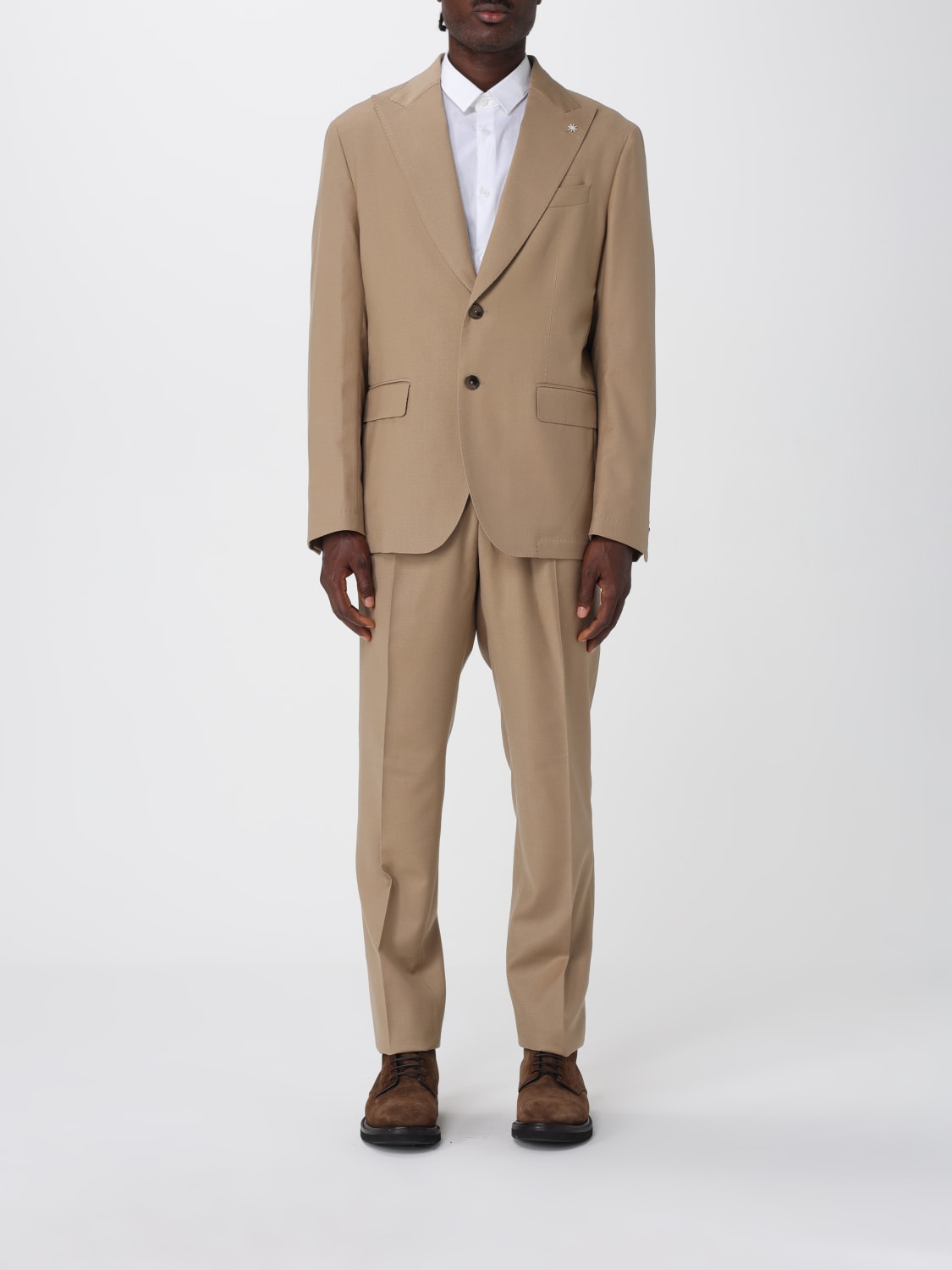 MANUEL RITZ SUIT: Suit men Manuel Ritz, Beige - Img 1