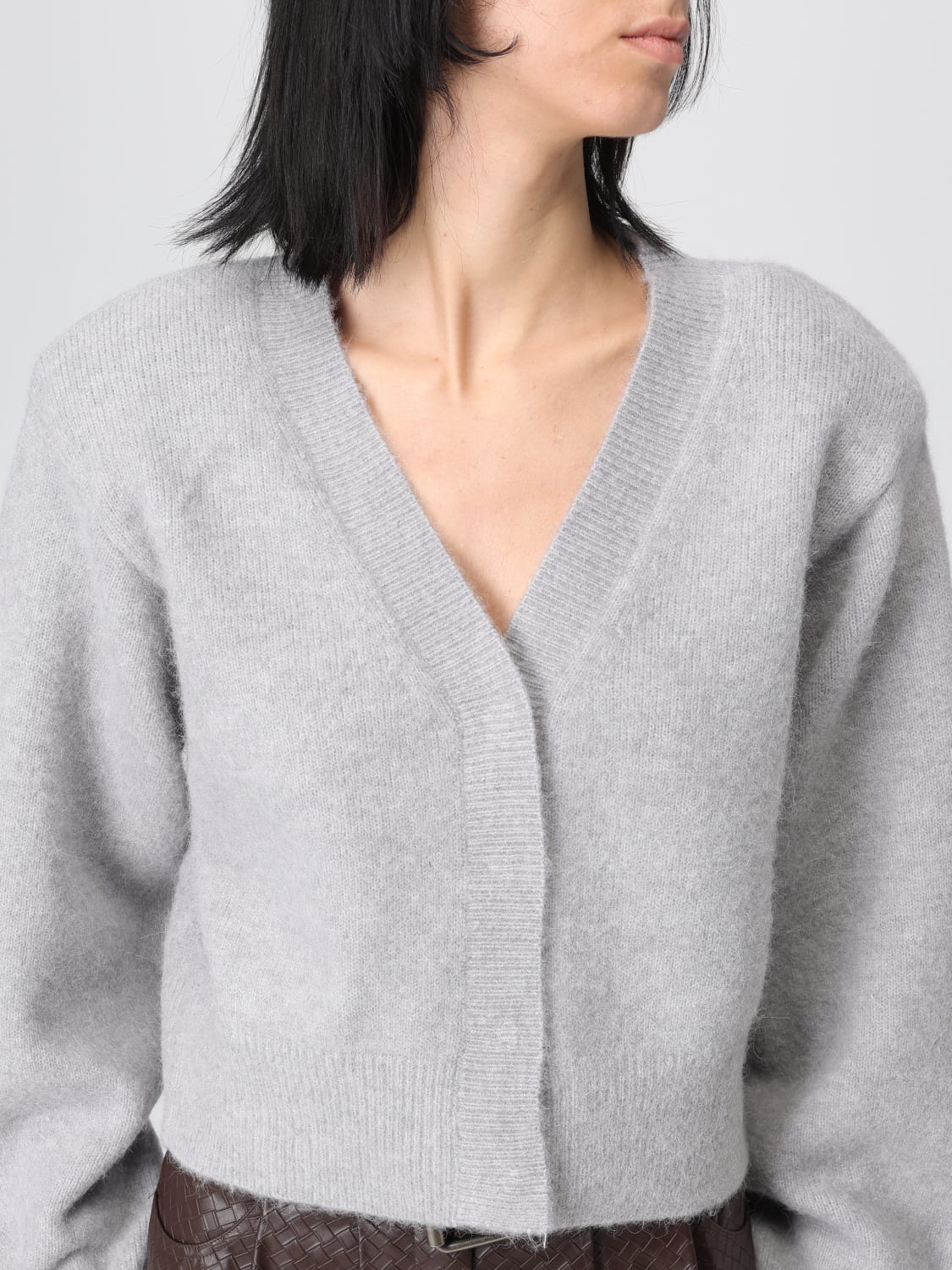 ROTATE SWEATER: Sweater woman Rotate, Grey - Img 3