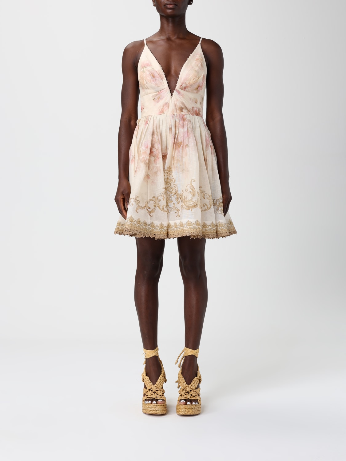 ZIMMERMANN KLEID: Kleider damen Zimmermann, Beige - Img 1