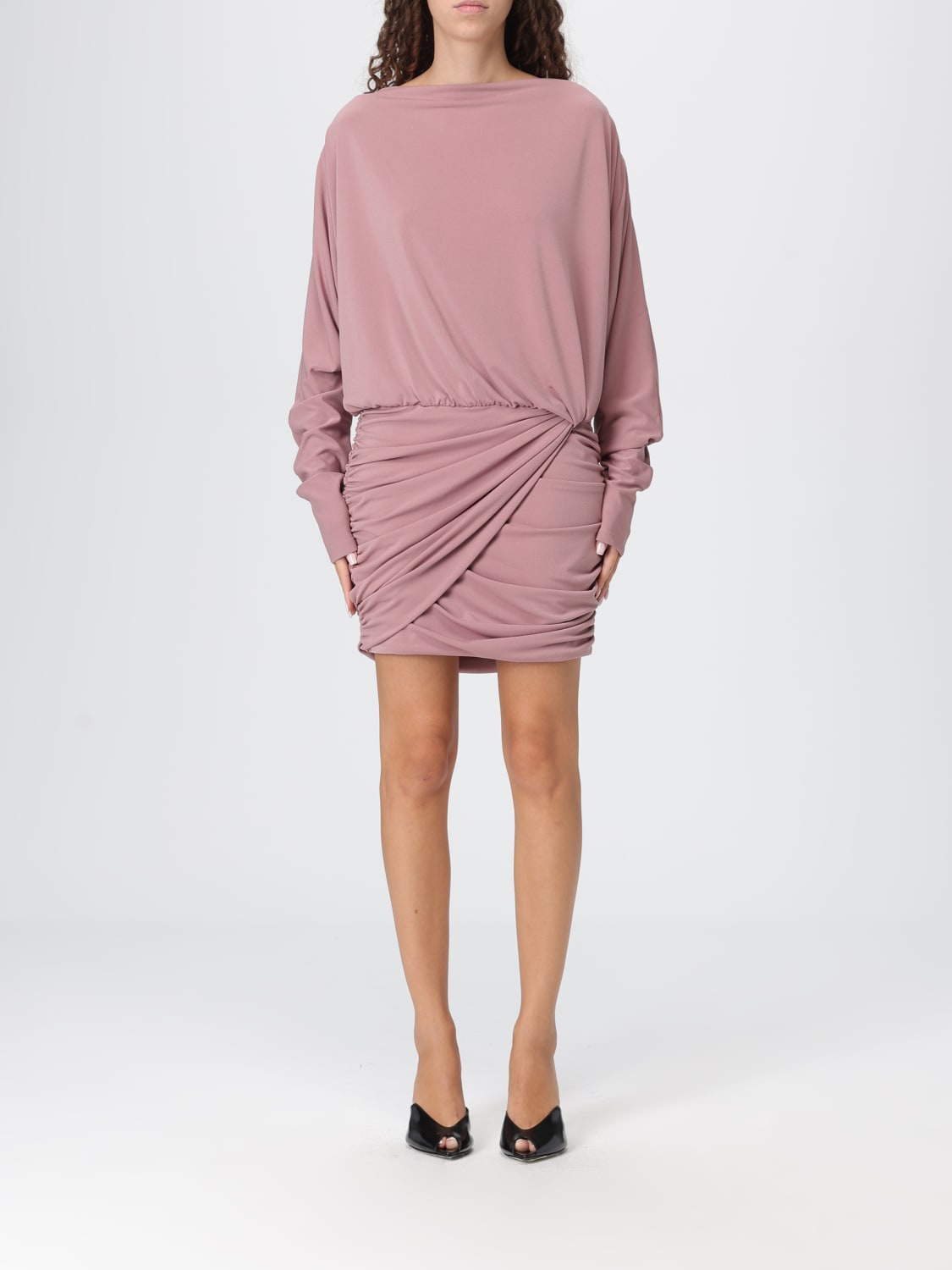 THE ANDAMANE DRESS: Dress woman Andamane, Pink - Img 1