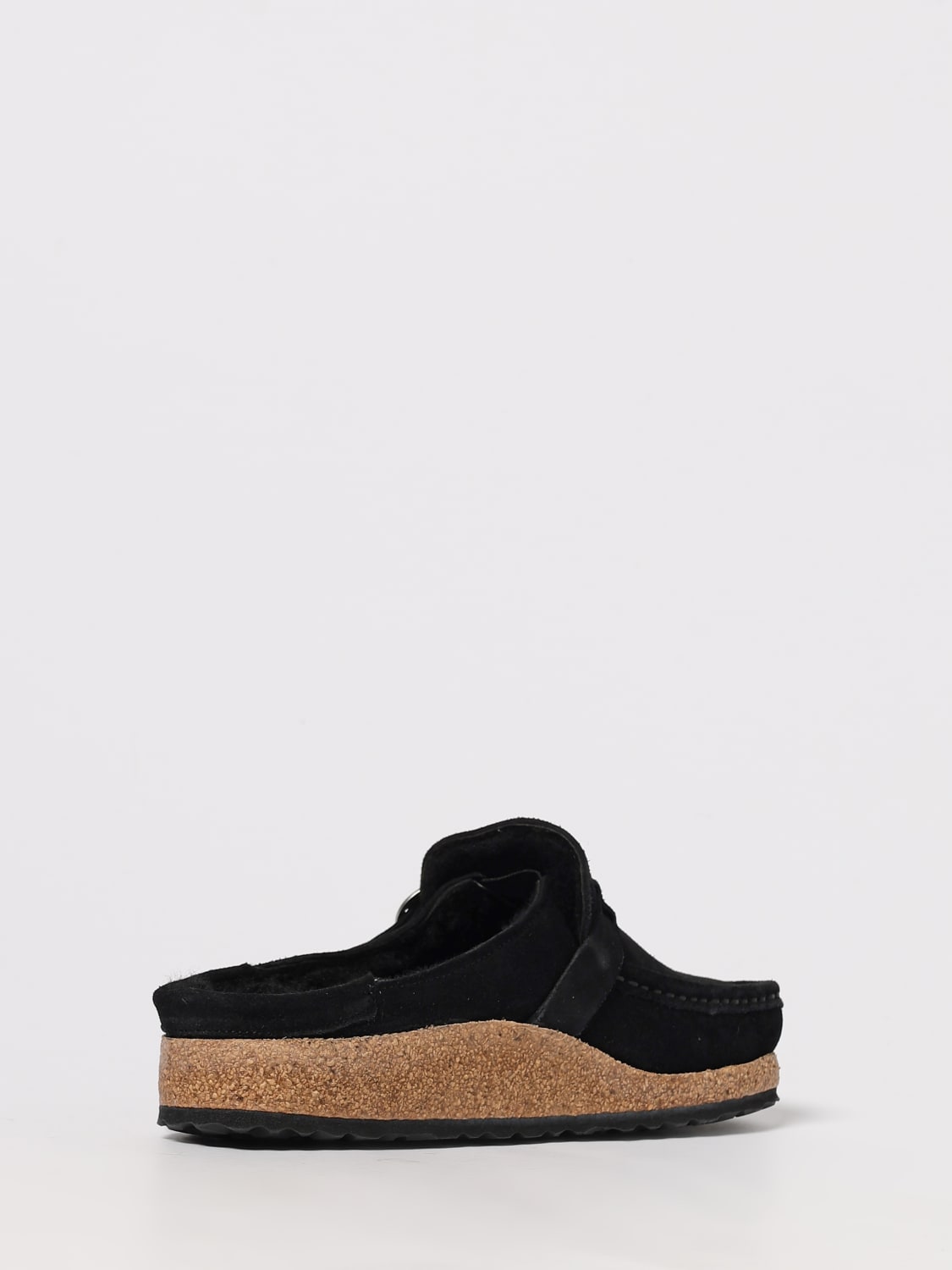 BIRKENSTOCK SHOES: Flat sandals woman Birkenstock, Black - Img 3