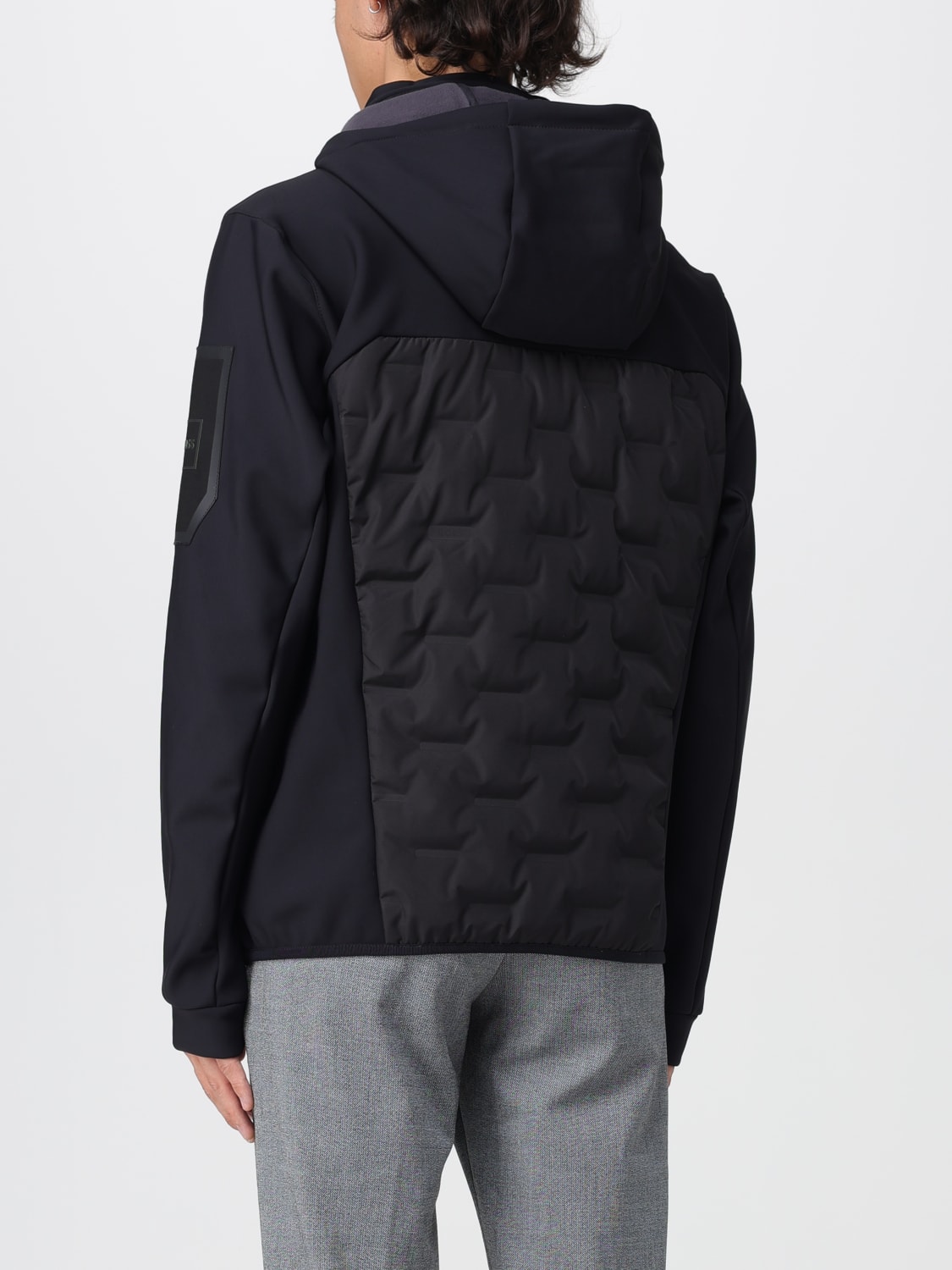 BOSS JACKET: Coat men Boss, Black - Img 2