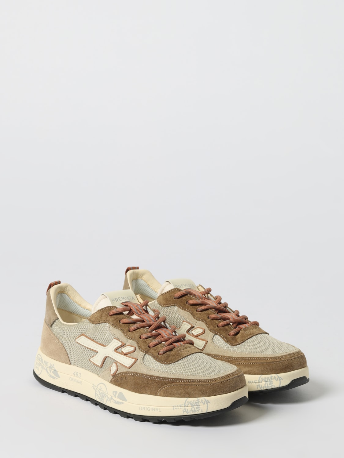 PREMIATA SNEAKERS: Sneakers men Premiata, Brown - Img 2