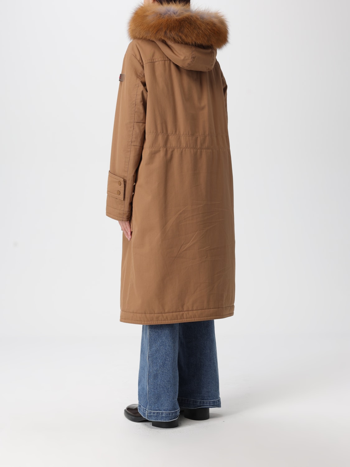 PEUTEREY COAT: Coat woman Peuterey, Brown - Img 2