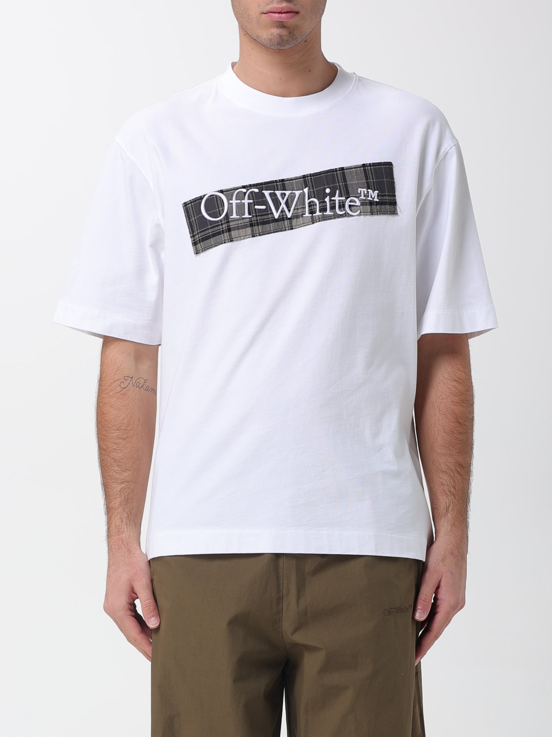 OFF-WHITE T-SHIRT: T-shirt men Off-white, White - Img 1