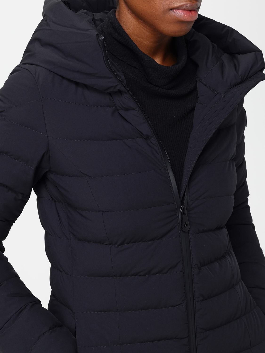 PEUTEREY CHAQUETA: Abrigo mujer Peuterey, Negro - Img 4