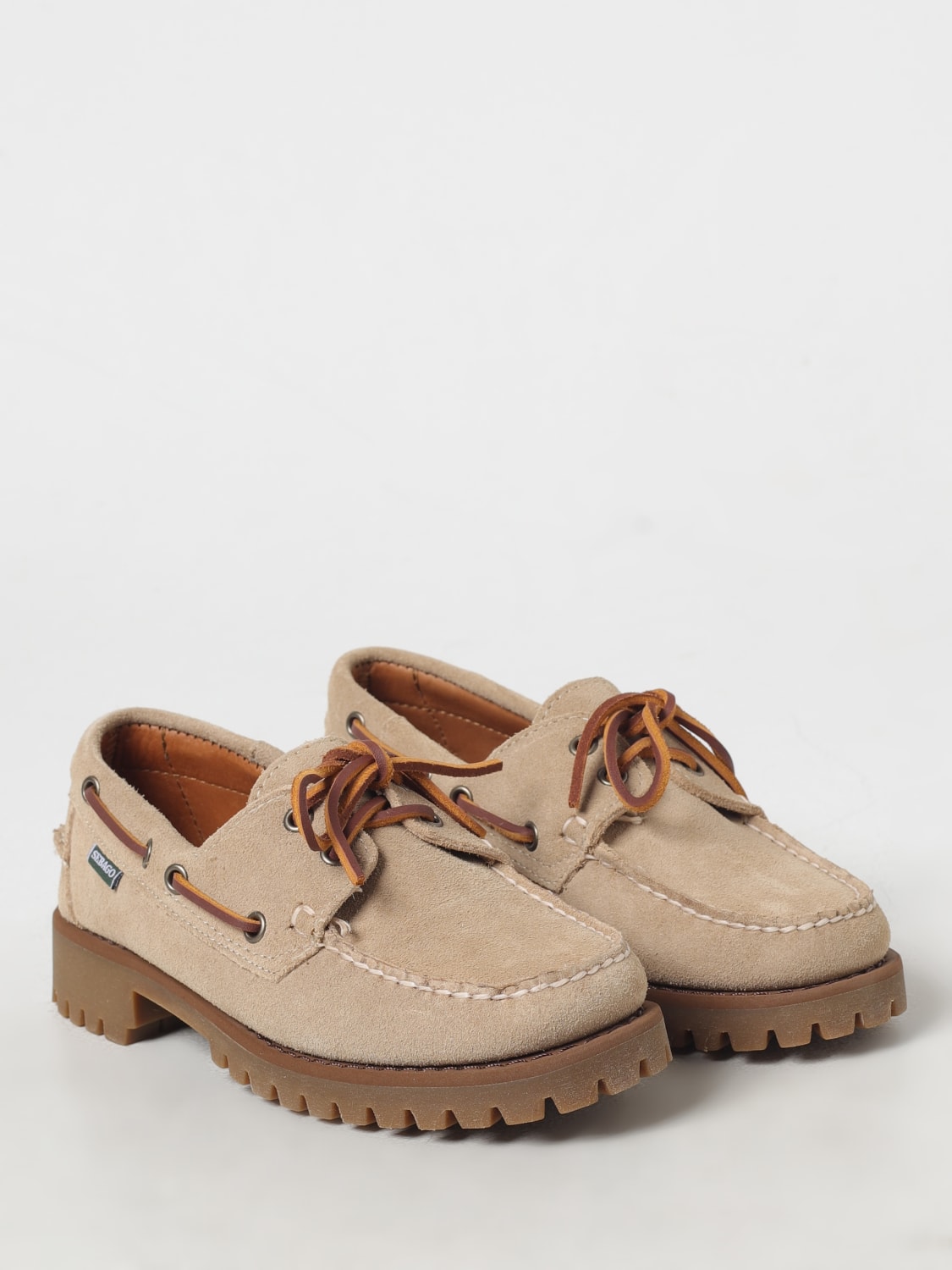 SEBAGO MOCASSINI: Mocassino da barca Ranger Sebago in camoscio , Beige - Img 2
