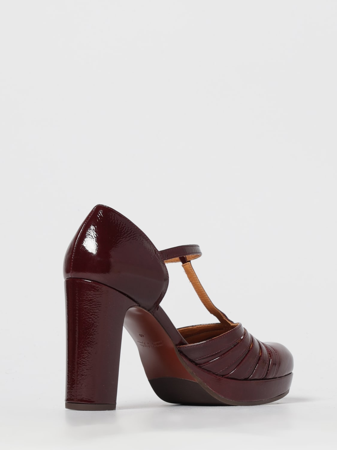 CHIE MIHARA PUMP: High heel shoes woman Chie Mihara, Burgundy - Img 3