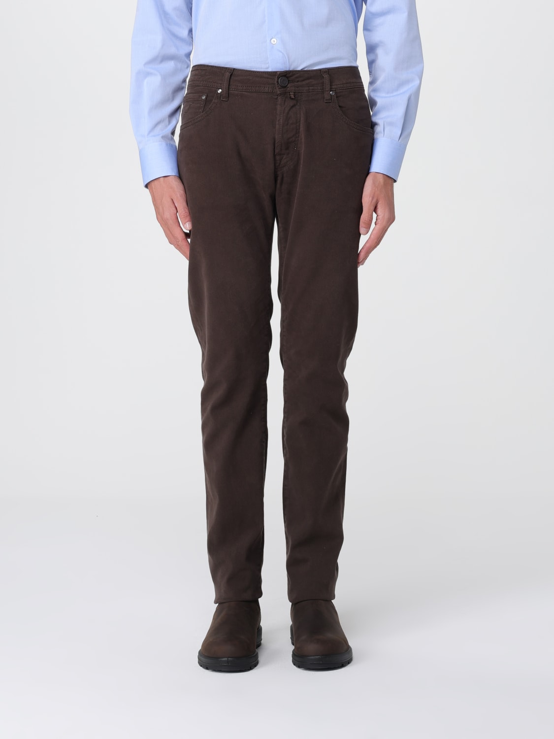 JACOB COHEN HOSE: Hose herren Jacob Cohen, Braun - Img 1