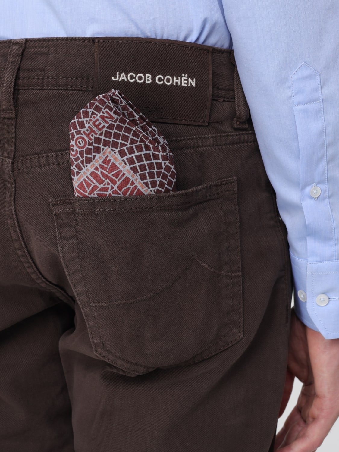 JACOB COHEN HOSE: Hose herren Jacob Cohen, Braun - Img 3