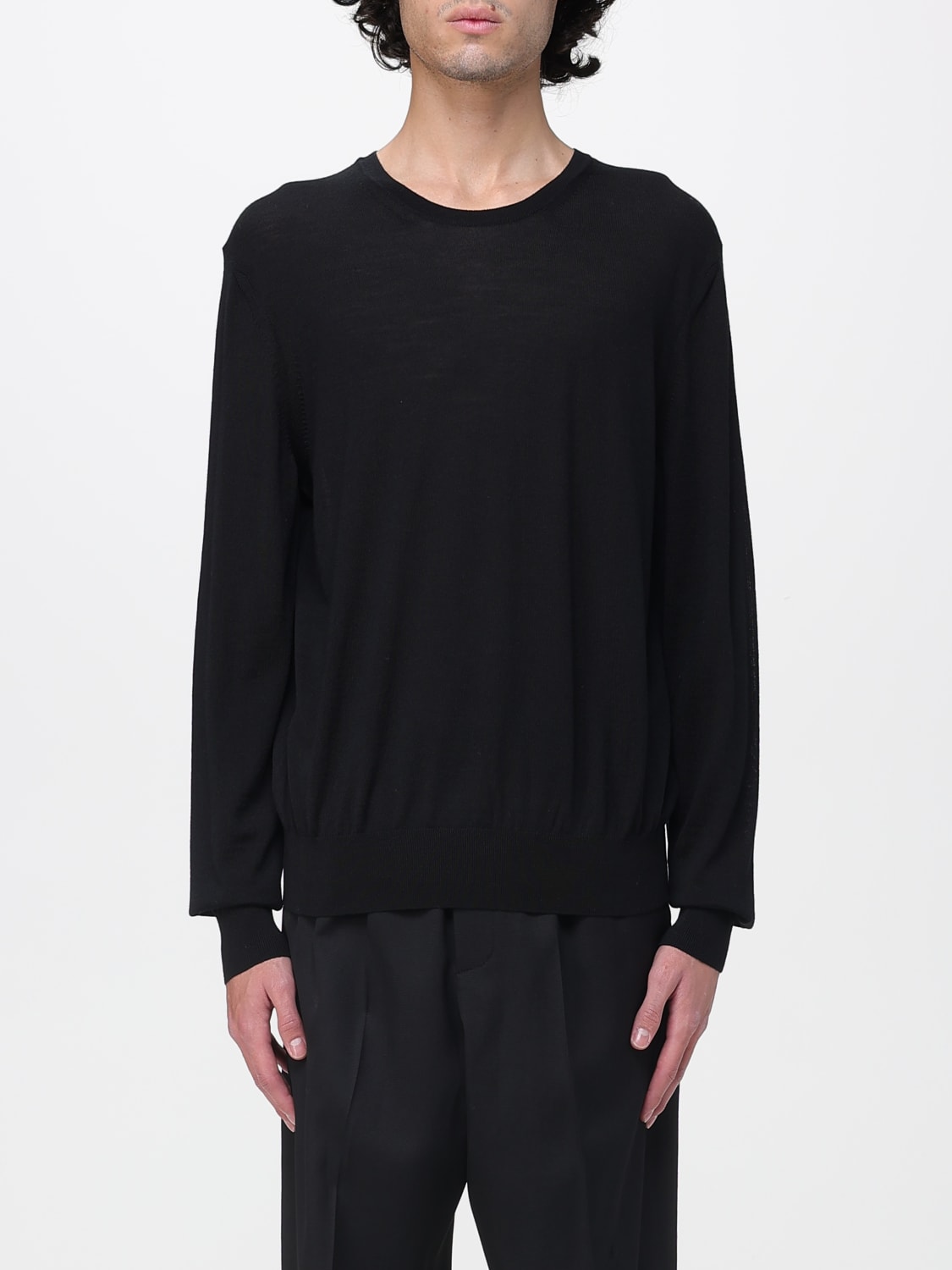 SAINT LAURENT SWEATER: Sweatshirt men Saint Laurent, Black - Img 1